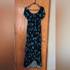 Lane Bryant Tropical print dress